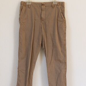 Tan chino pants, Old Navy, size large.